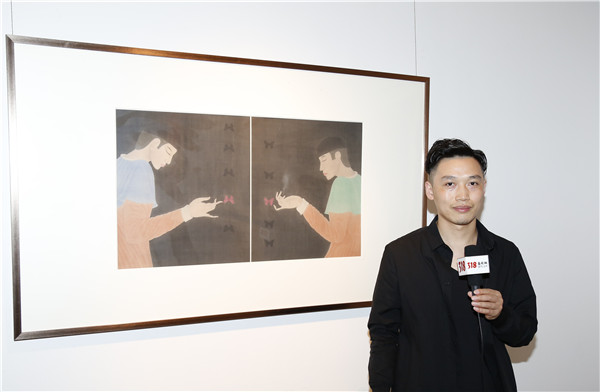 向世奎：自设“戏”路长——318第五届关山月美术馆青年工笔展系列专访