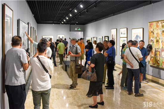 现场 | “山地文明与乡愁记忆主题绘画作品展”在深圳美术馆开幕