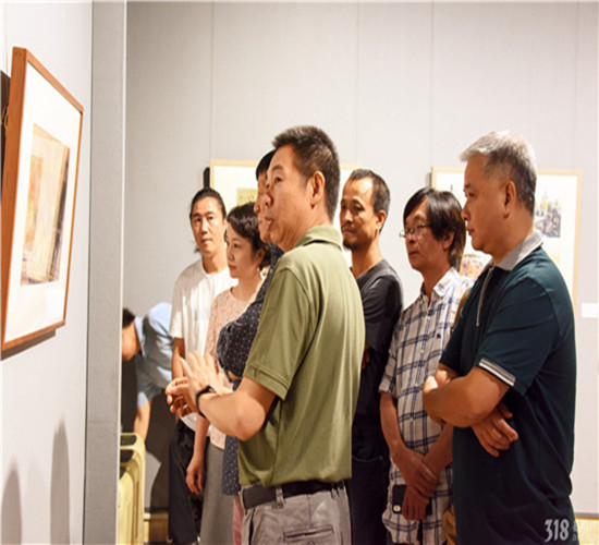 【深度】去深圳美术馆看“浩水奔流”，博览70位水彩名家百年华彩